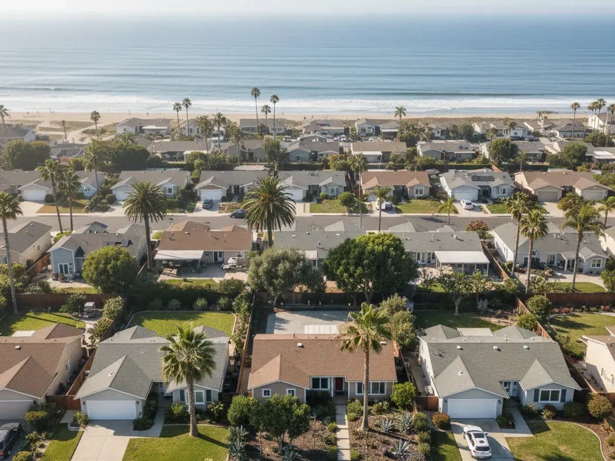 Coastal San Diego County neighborhood near Kearny Mesa