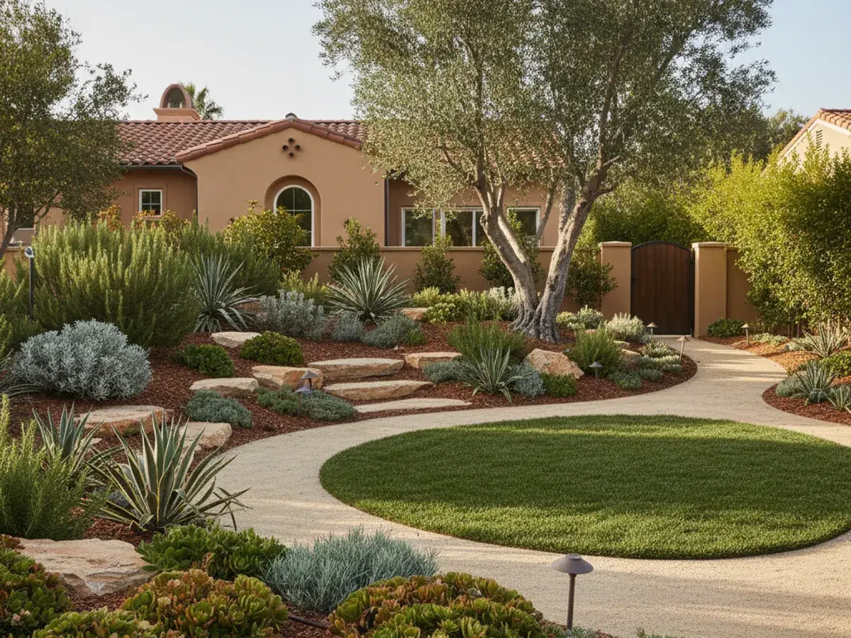 Design detail work by a skilled San Diego County landscaper